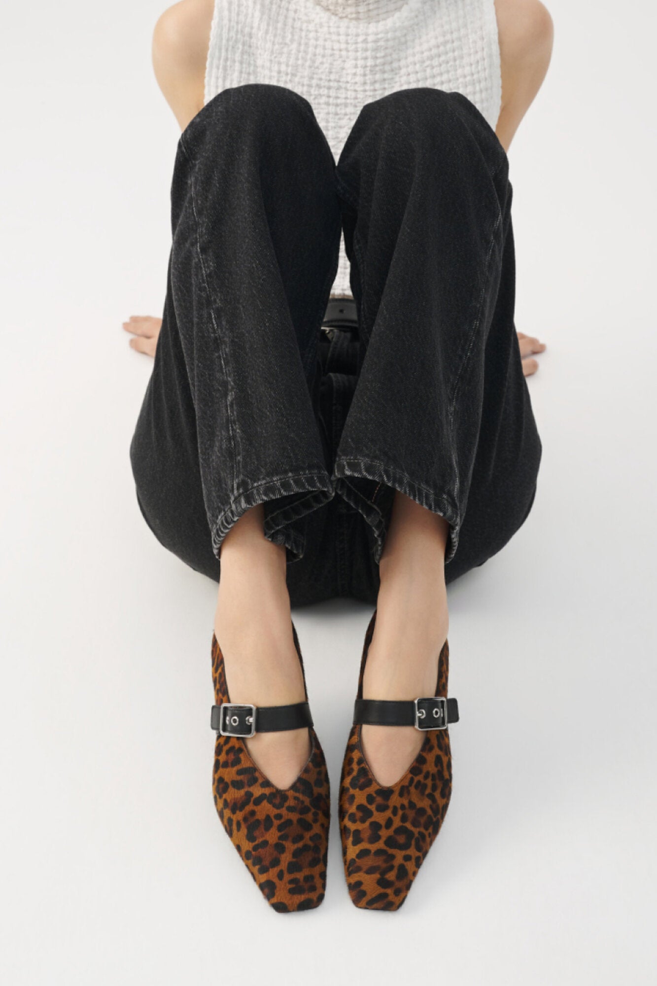 Wioletta Leo ballerinasko - Multi Brown